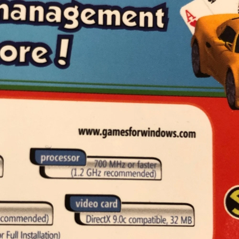 PC 500,000 games 3.0 games for windows DVD